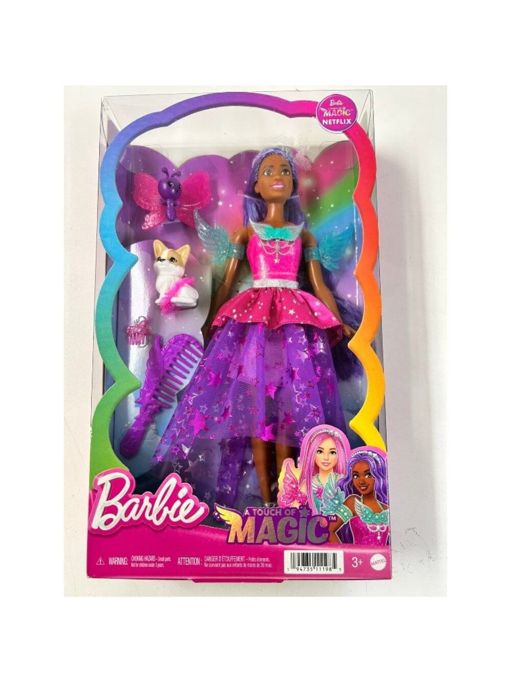 Barbie Brooklyn Roberts Doll A Touch of Magic Collection Sealed Butterfly READ